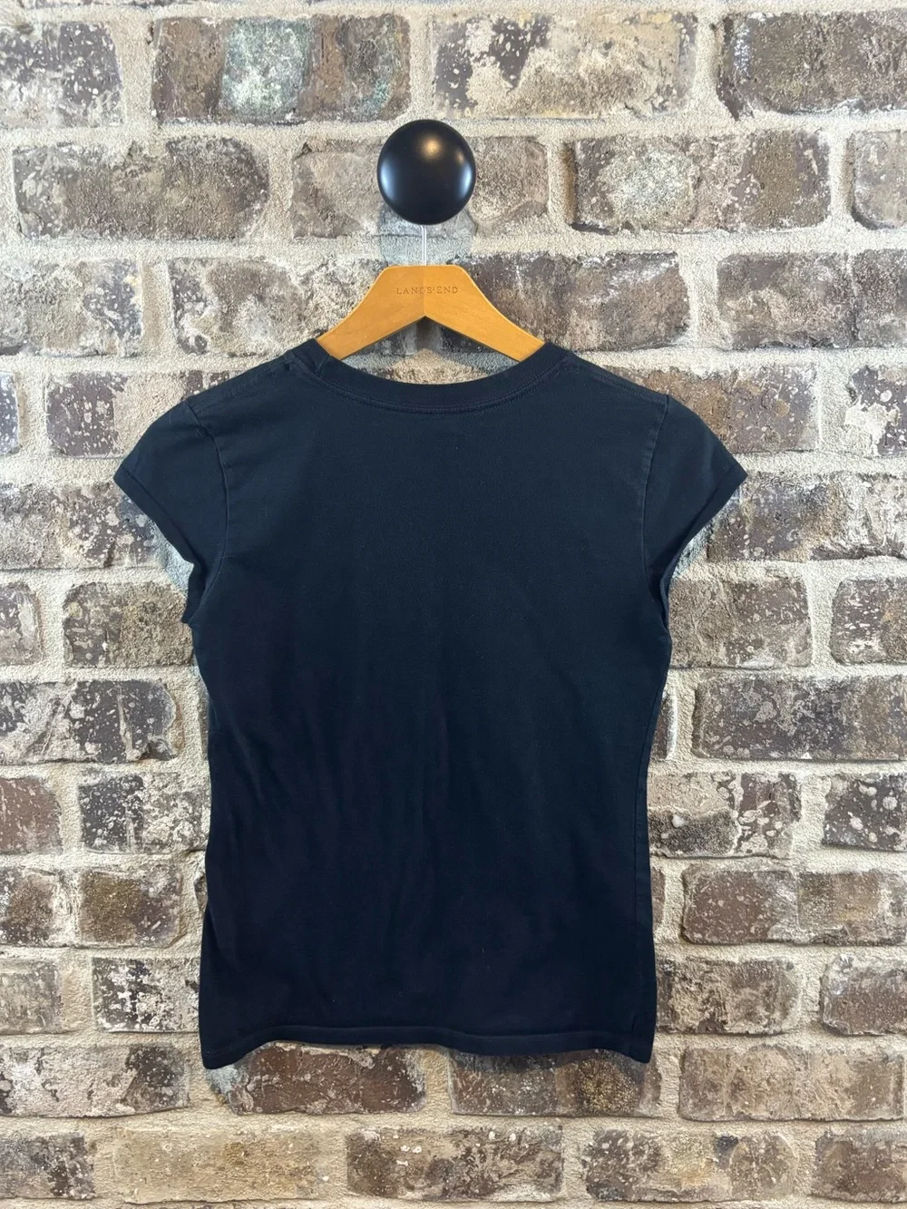 Converse Black Girls' Star Logo Short Sleeve Tee